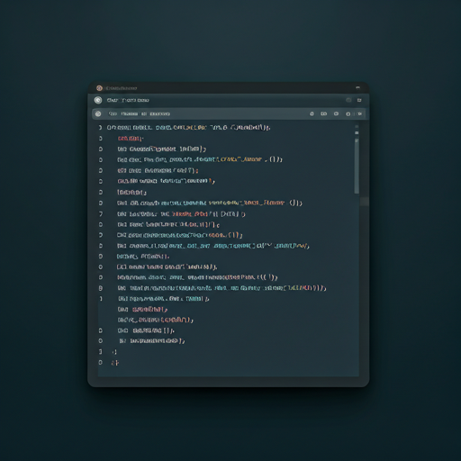 React or HTML code editor visual illustration